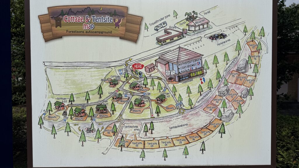 フォレストサンズ長瀞_マップ