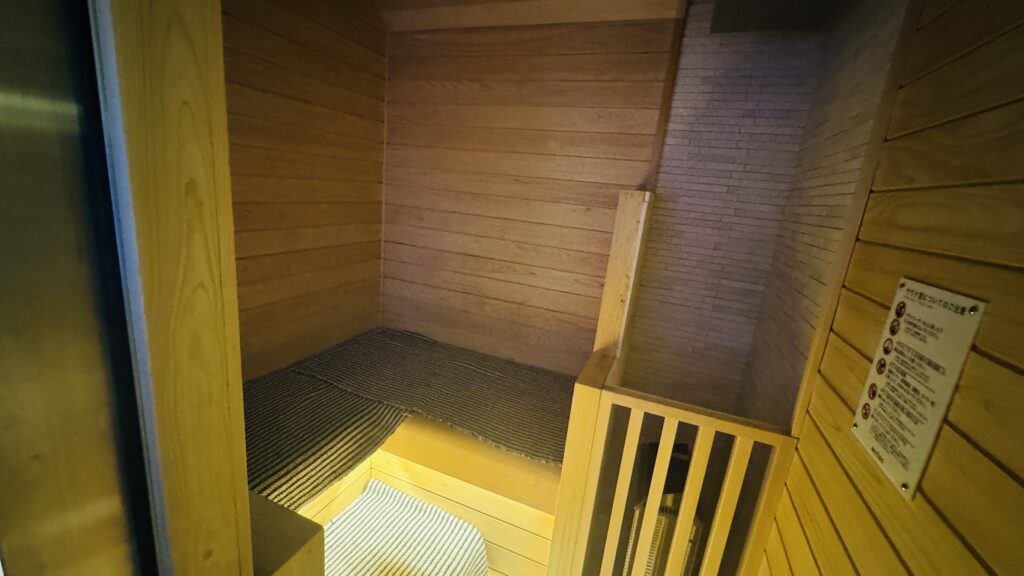 サウナ室の写真