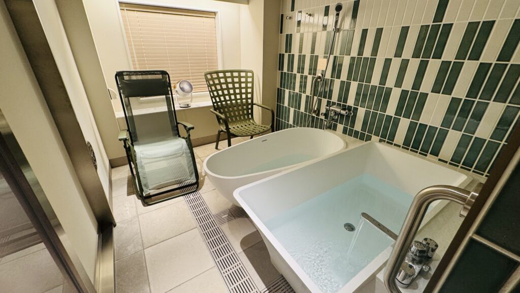 水風呂・浴槽エリアの写真