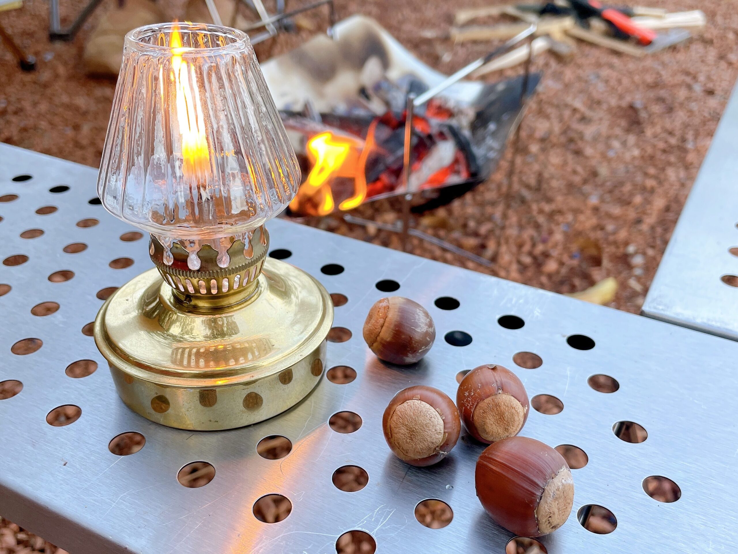 真鍮オイルランタン