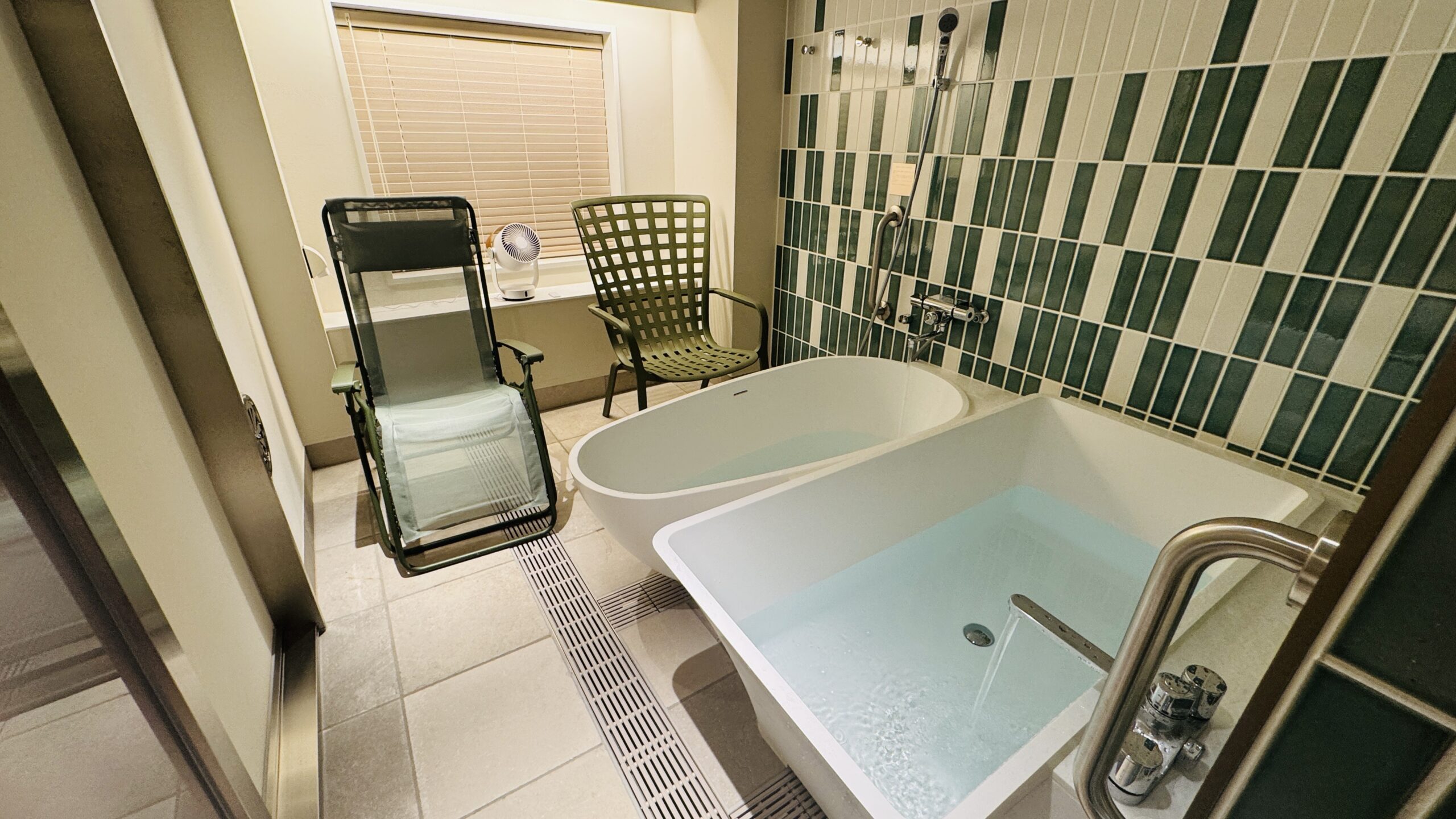 水風呂・浴槽エリアの写真